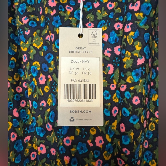 NWT Boden Elena Midi Slip Dress - Picture 6 of 10